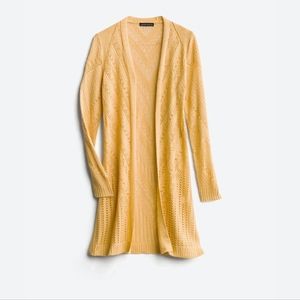 Cheri Pointelle Duster Cardigan